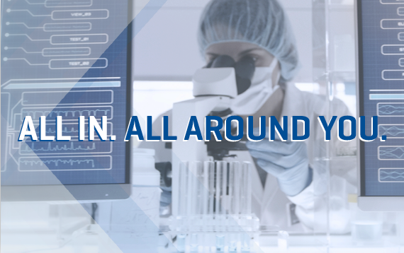 Behind Baxter's commitment to helping patient care is a foundation of meaningful innovation and another demonstration of how we are All In. All Around You.