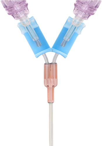 IV fluids connector
