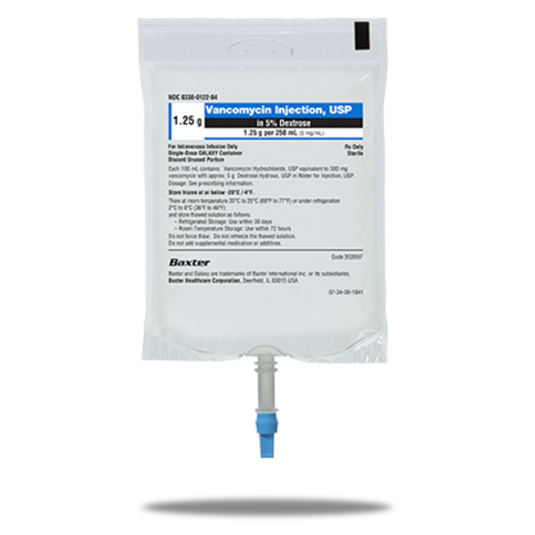 Vancomycin Injection, USP in 5% Dextrose