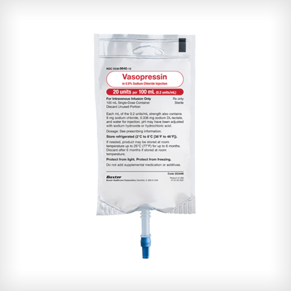 Vasopressin in 0.9% Sodium Chloride Injection