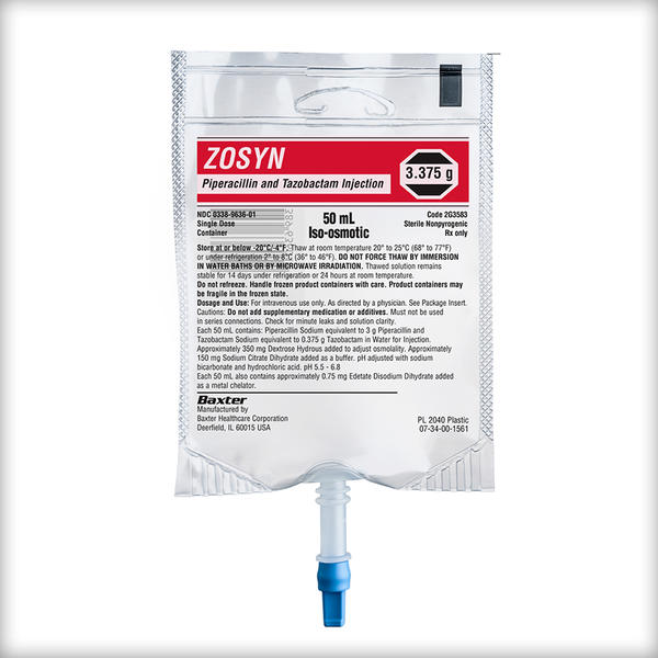 Zosyn [Piperacillin and tazobactam] Injection