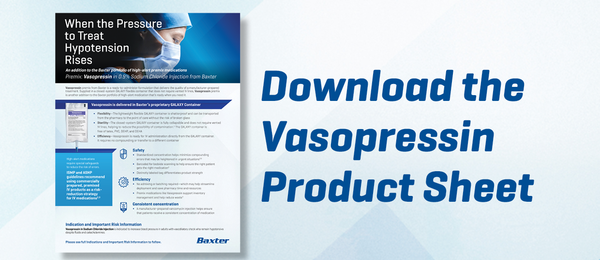 Vasopressin Product Sheet 